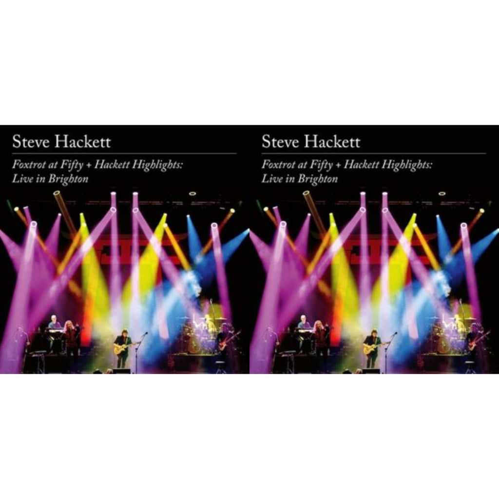 Foxtrot At Fifty/Hackett Highlights: Live In Brighton (CD/Blu-Ray) & Foxtrot At Fifty/Hackett Highlights: Live In Brighton (CD/DVD)