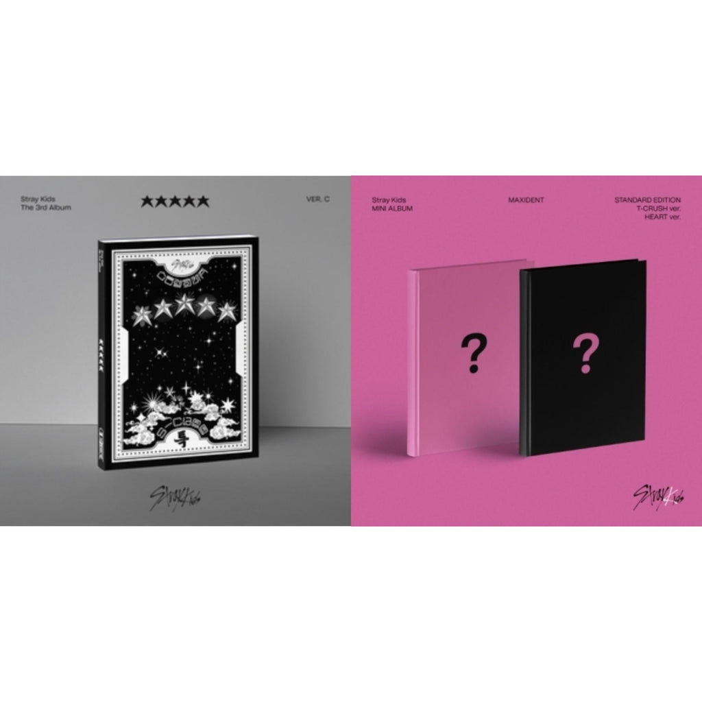 5-Star (Ver. C) & Maxident (T-Crush Version/Heart Version)