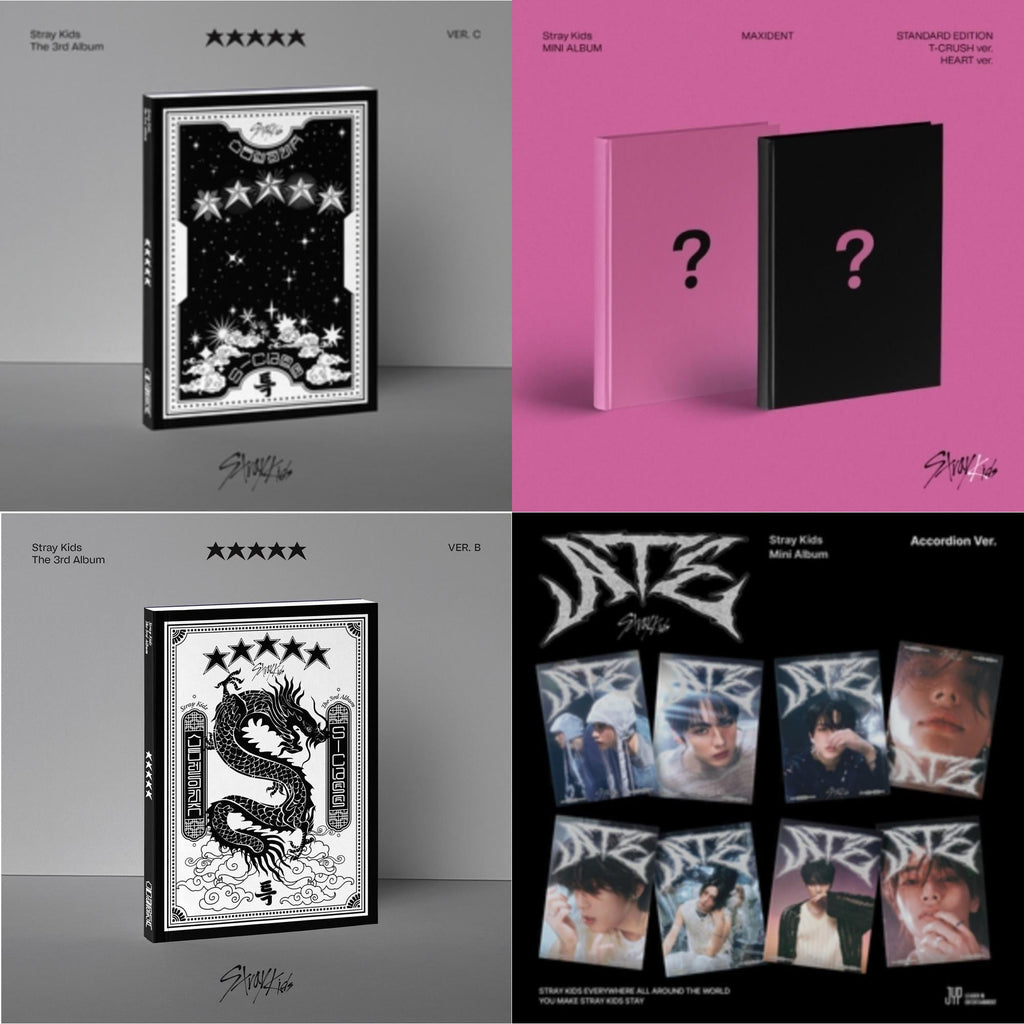 5-Star (Ver. B) & 5-Star (Ver. C) & Ate (Accordion Ver.) & Maxident (T-Crush Version/Heart Version)