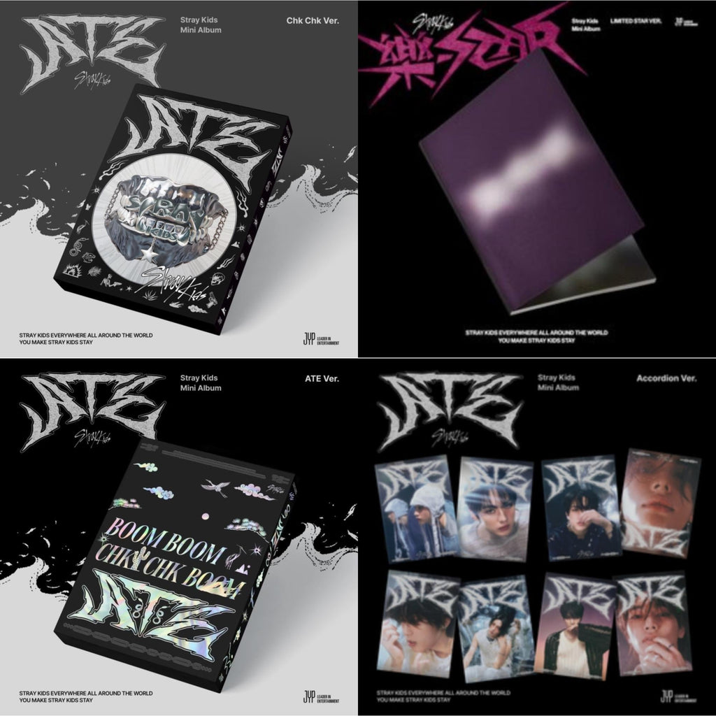 Rock-Star (Limited Star Ver.) & Ate (Chk Chk Ver.) & Ate (Ate Ver.) & Ate (Accordion Ver.)