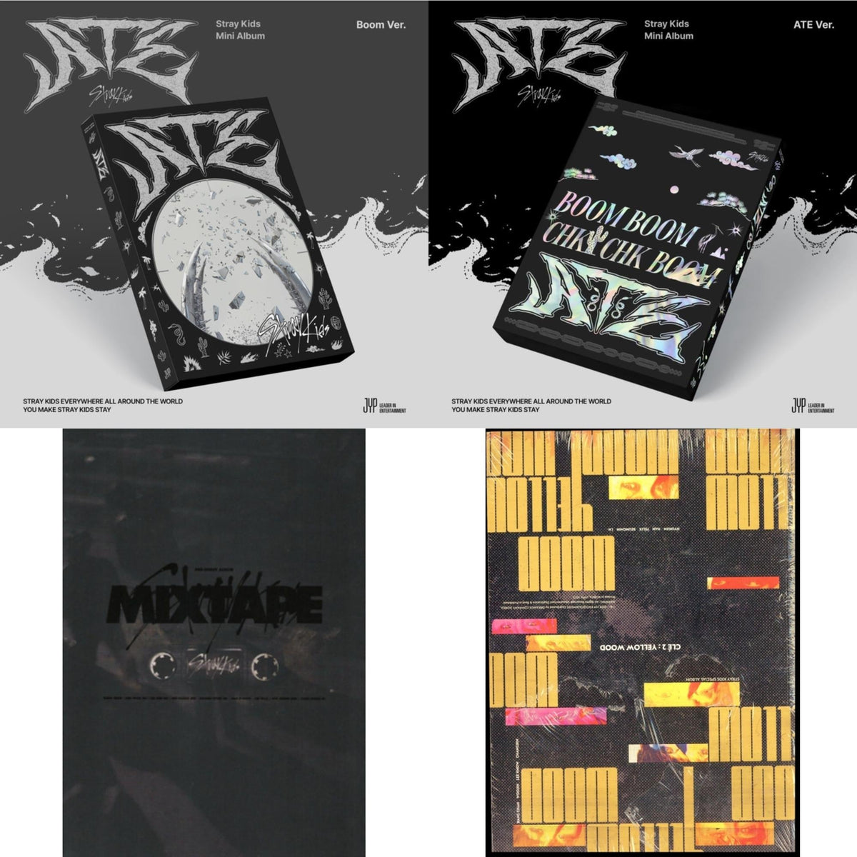 Ate (Boom Ver.) & Ate (Ate Ver.) & Mixtape & Cle 2: Yellow Wood (Special Album)