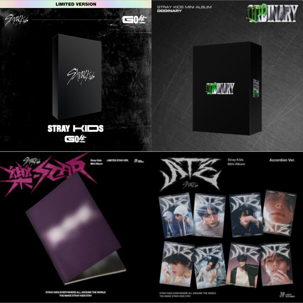 Rock-Star (Limited Star Ver.) & Ate (Accordion Ver.) & Go: Volume 1 (Normal Edition) & Oddinary (Scanning Version/Mask Off Version/Normal Edition)