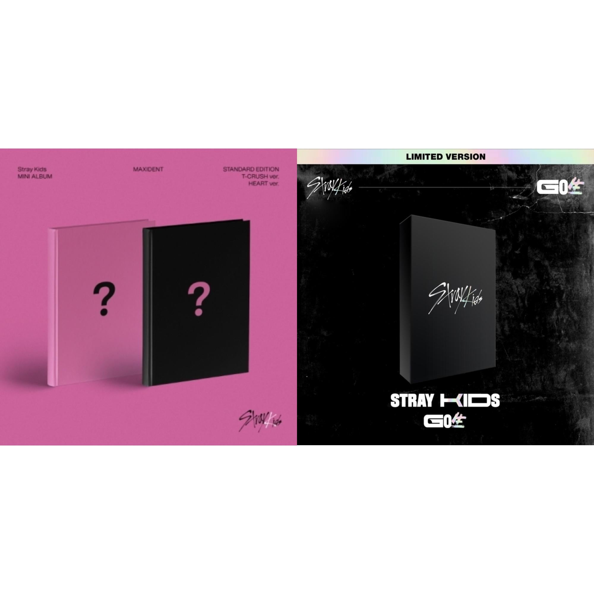 Go: Volume 1 (Normal Edition) & Maxident (T-Crush Version/Heart Version)