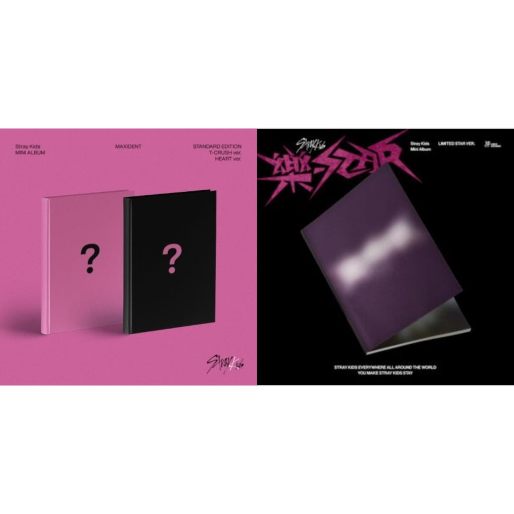 Rock-Star (Limited Star Ver.) & Maxident (T-Crush Version/Heart Version)