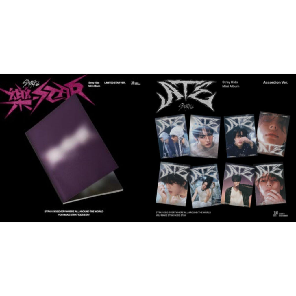 Stray Kids - Rock-Star (Limited Star Ver.) & Ate (Accordion Ver.) - CD Bundle