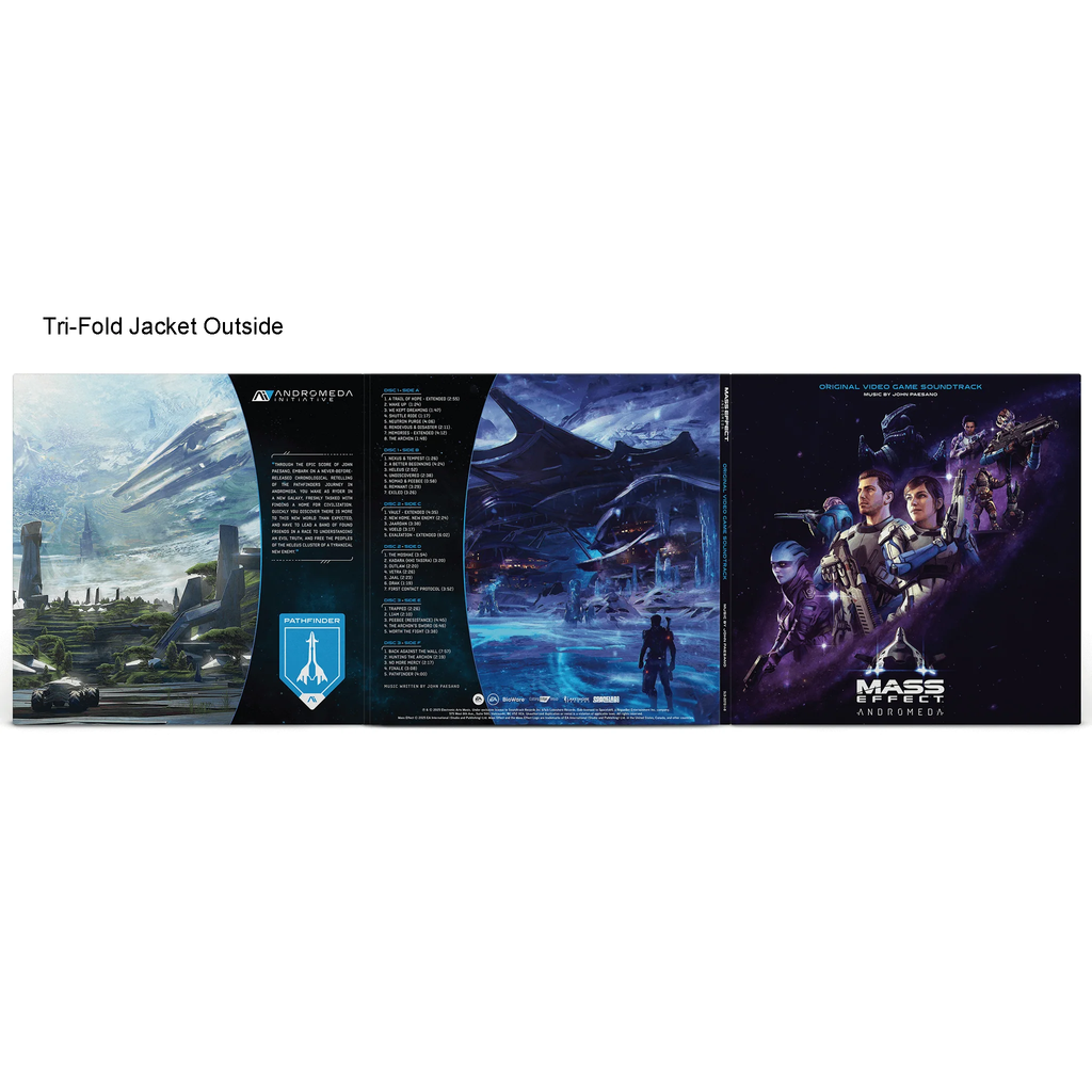 Mass Effect: Andromeda (3LP Box Set, "Aurora Relay" Limited Exclusive) Vinyl Record