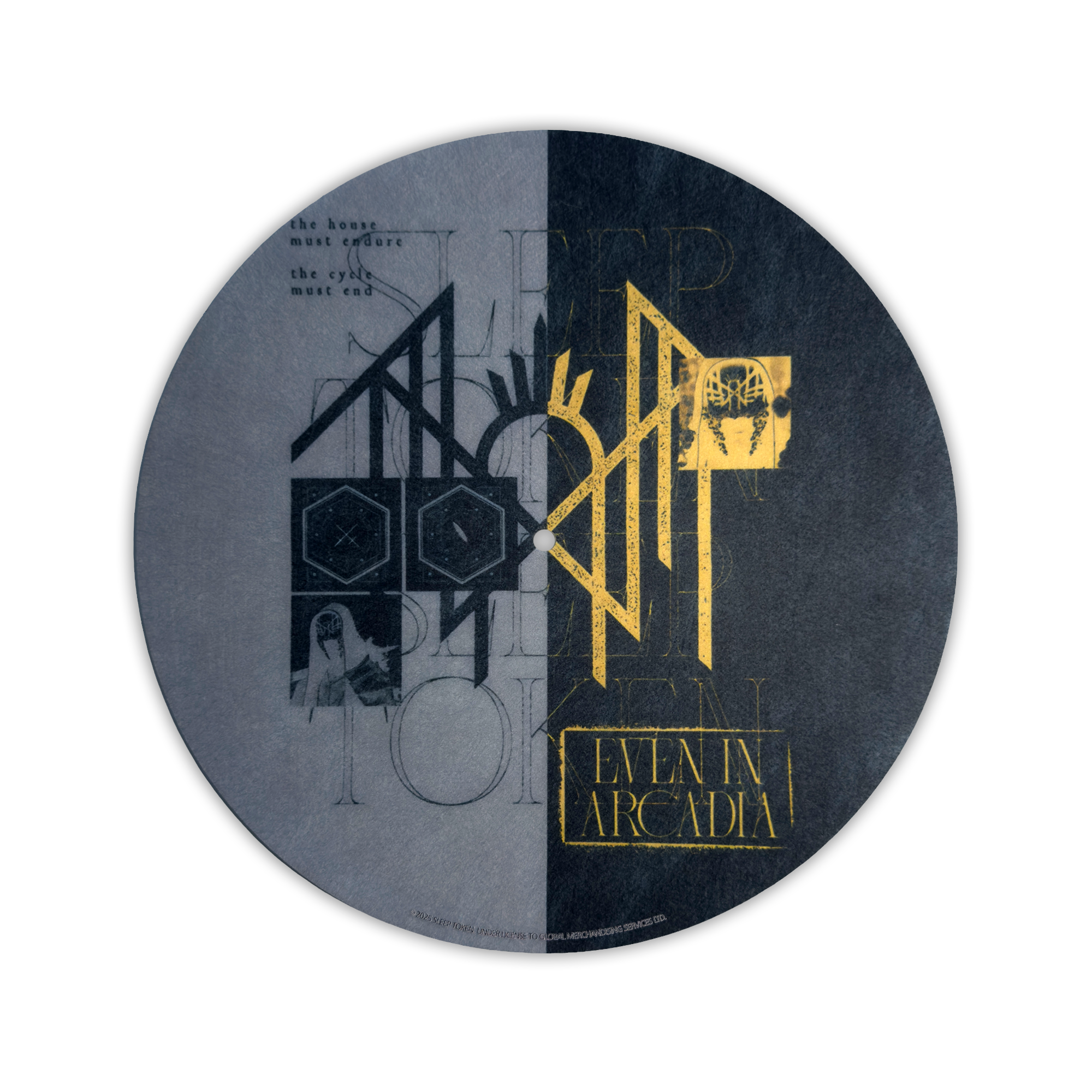 Sleep Token - "Arcadia Black & Gold" Limited Edition Slipmat (Exclusive)