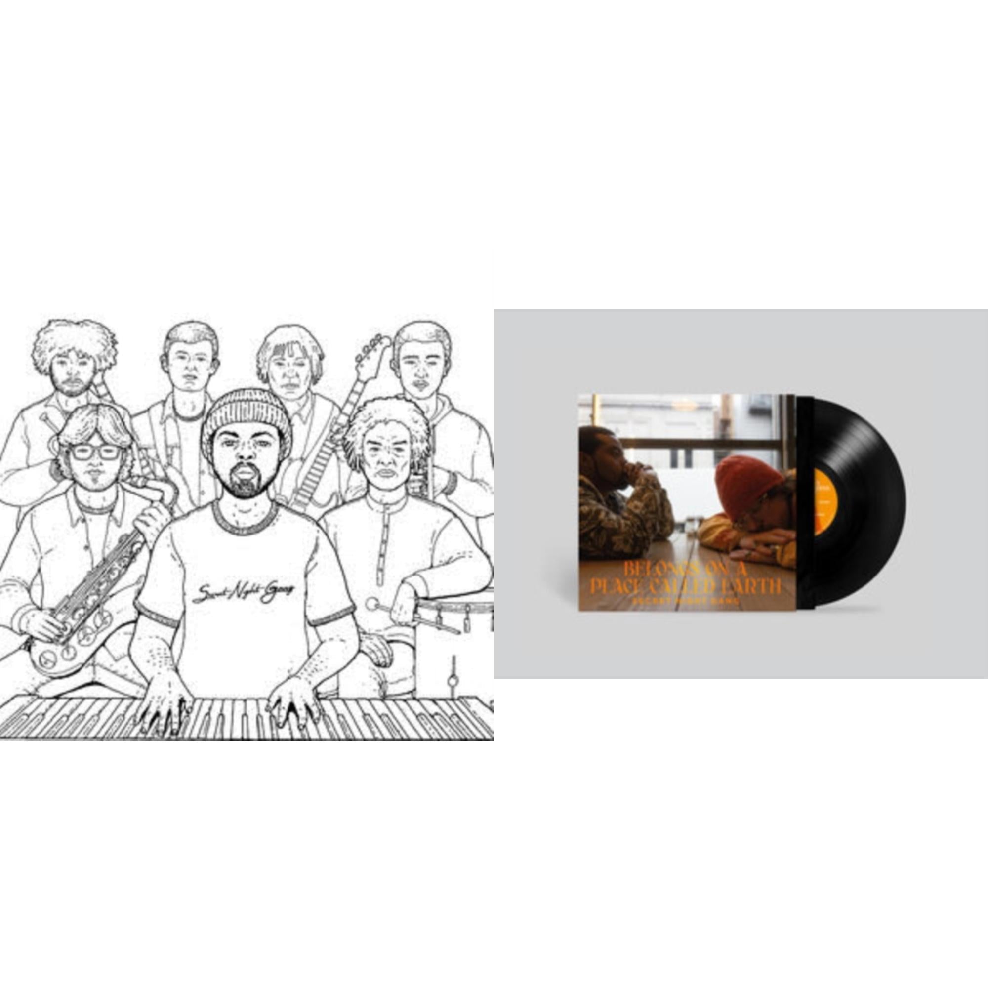 Secret Night Gang - Secret Night Gang & Belongs On A Place Called Earth - LP Vinyl Bundle