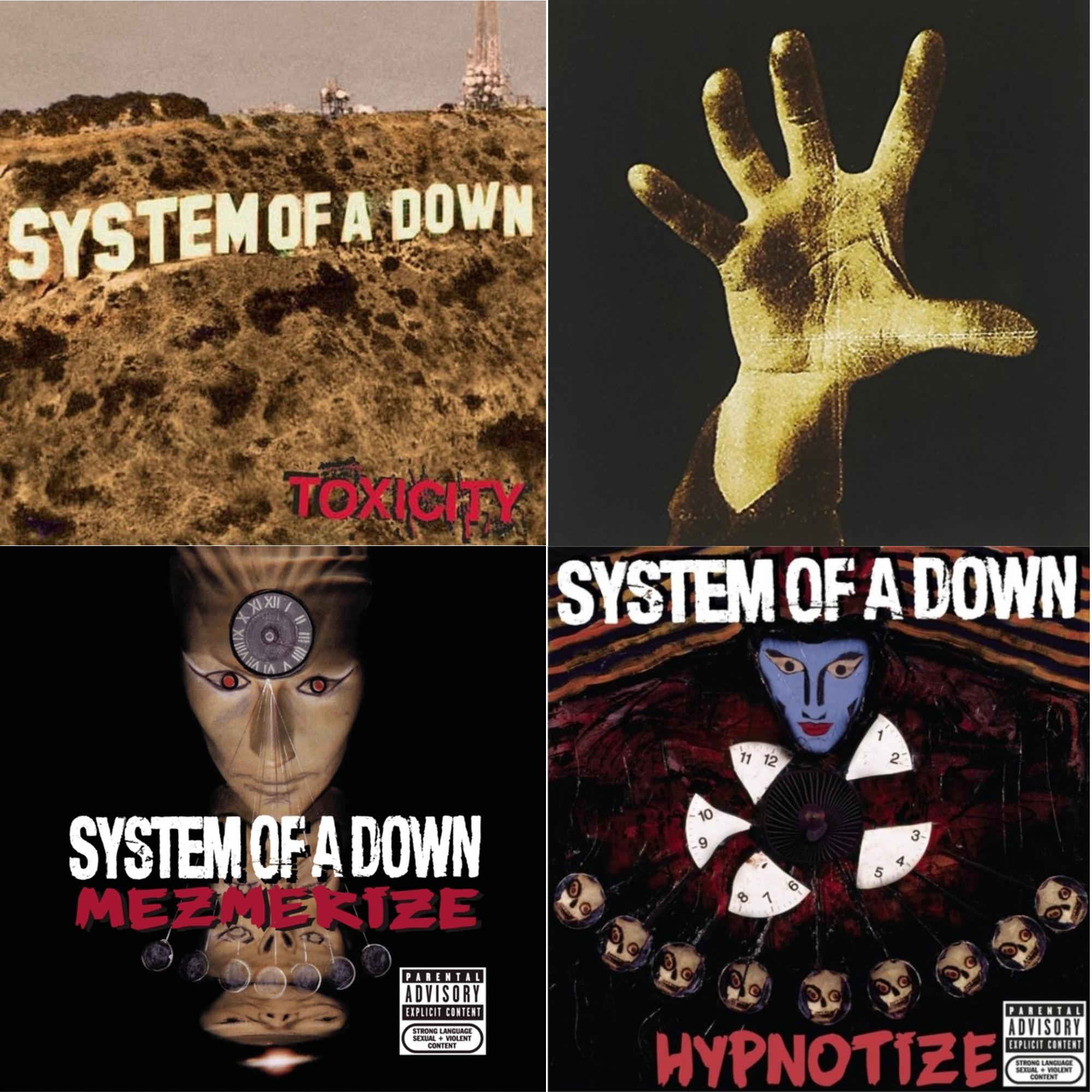 Toxicity & System Of A Down & Mezmerize & Hypnotize