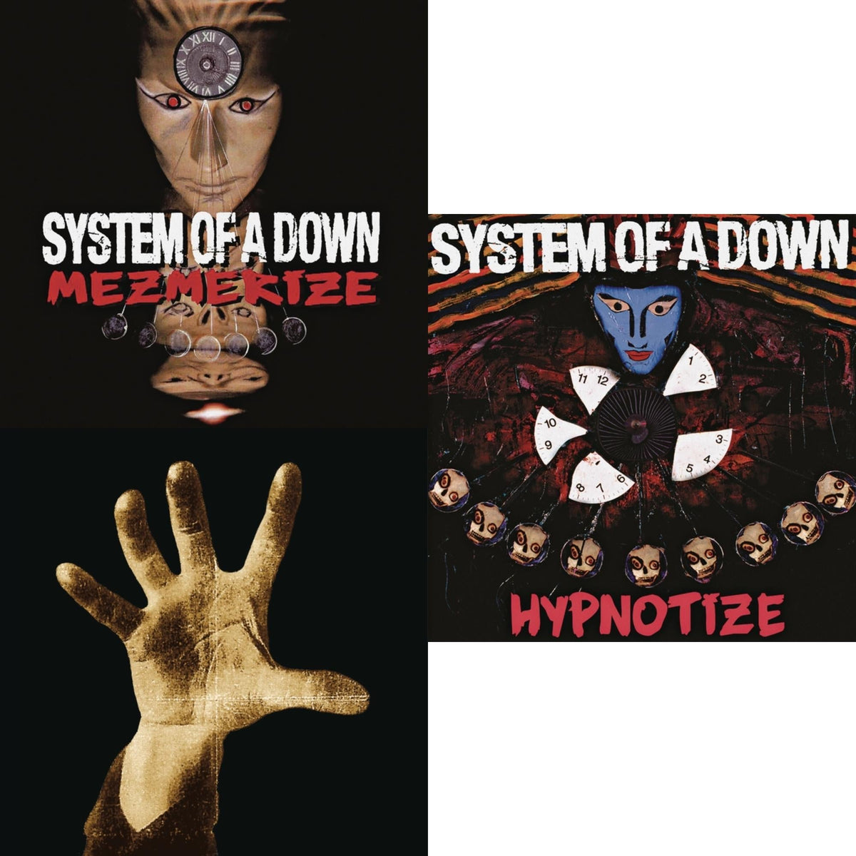 System Of A Down (140G) & Hypnotize (140G) & Mezmerize (140G)