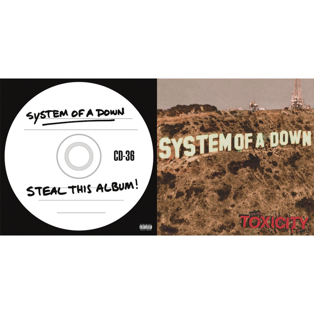 System Of A Down - Steal This Album! (2LP/140G) & Toxicity (140G)
