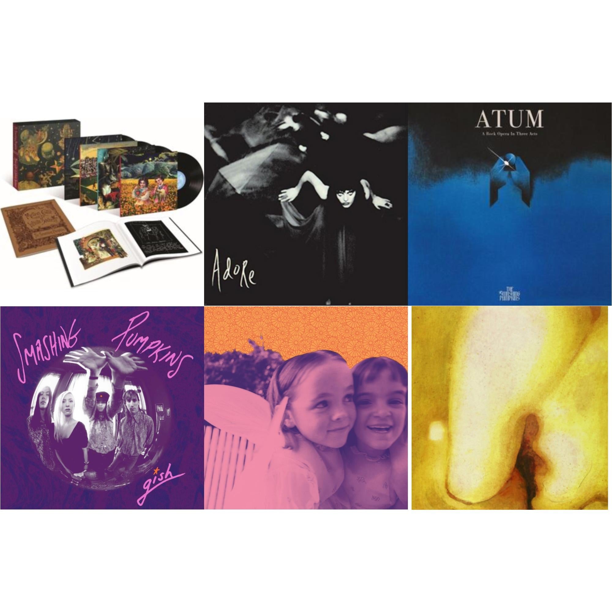 Smashing Pumpkins - Mellon Collie & Infinite Sadness & Adore (2LP) & Atum (4LP) & Gish & Siamese Dream & Pisces Iscariot