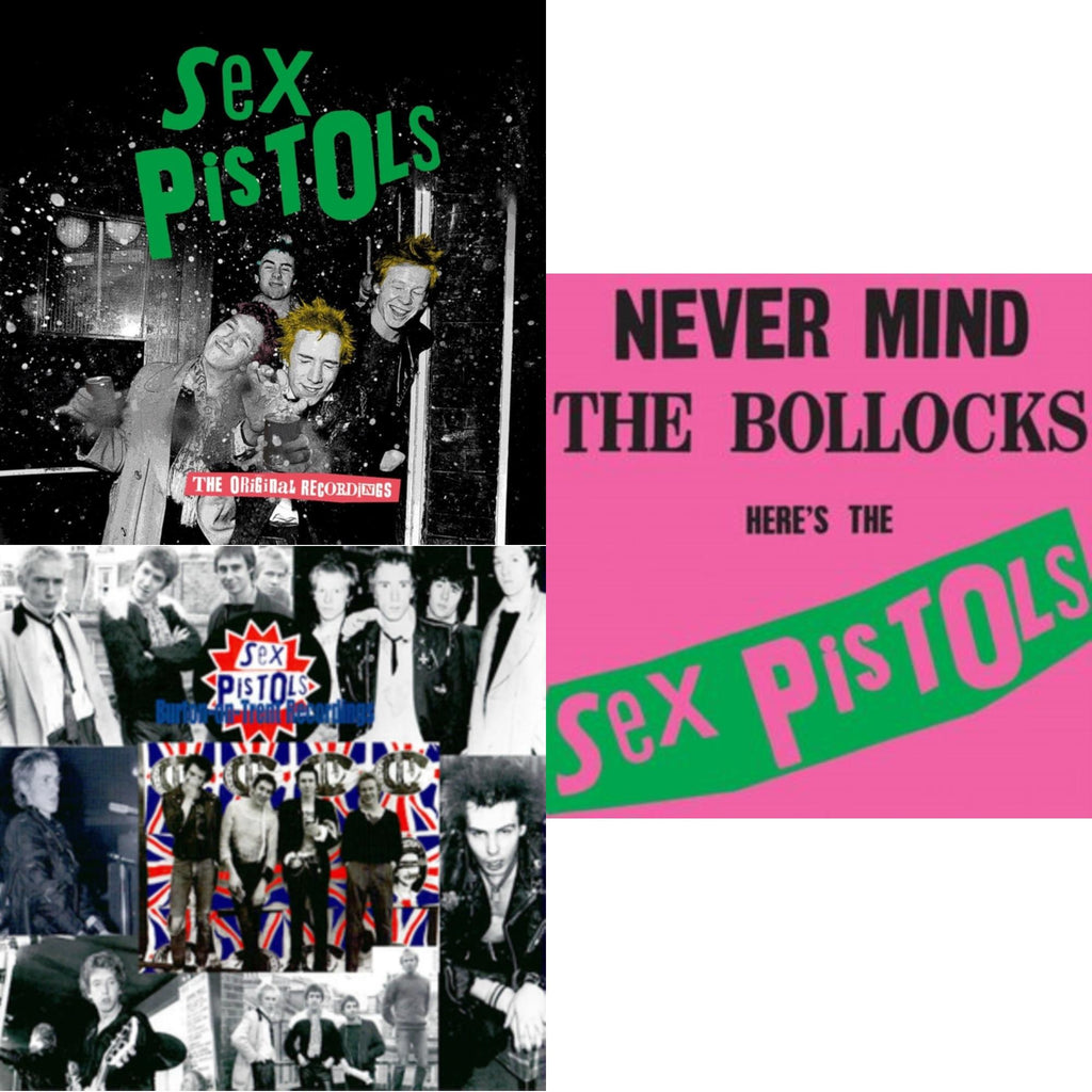Sex Pistols - Original Recordings (2LP) & Burton On Trend Recordings Live At The 76 Club & Never Mind The Bollocks: Here's The Sex Pistols