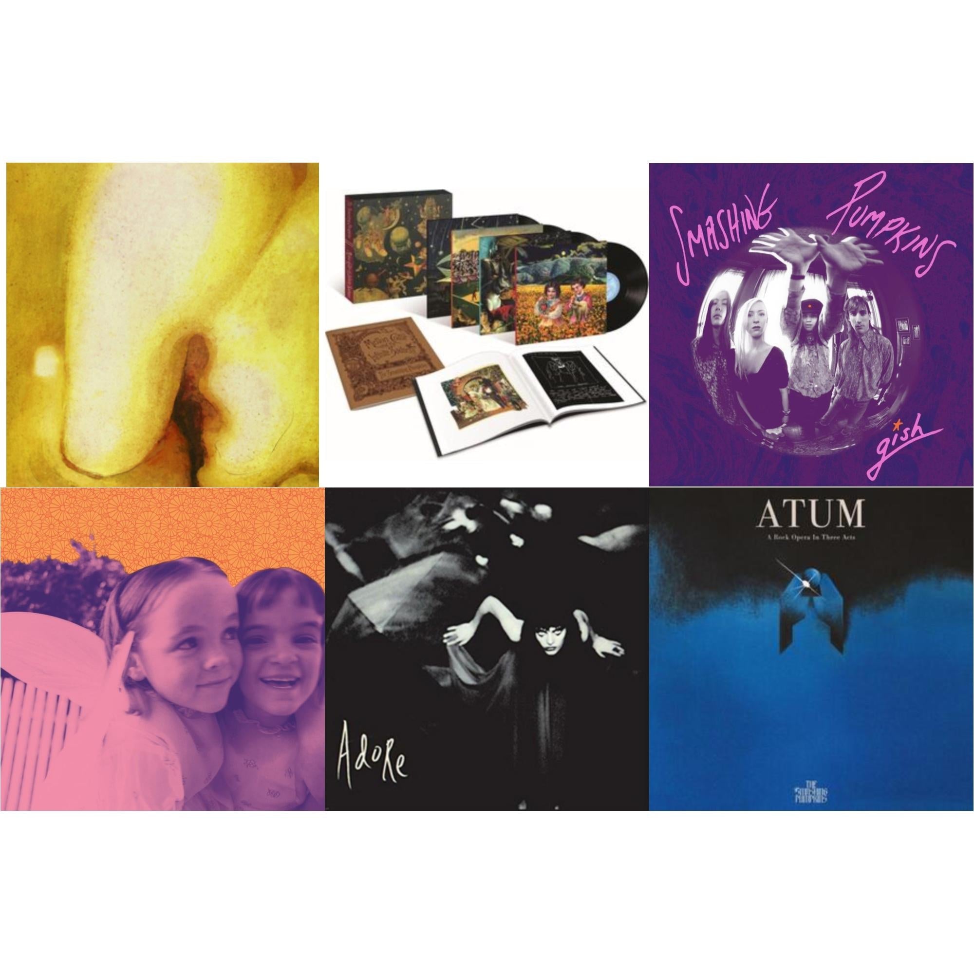 Smashing Pumpkins - Pisces Iscariot & Siamese Dream & Gish & Mellon Collie & Infinite Sadness & Adore (2LP) & Atum (4LP)