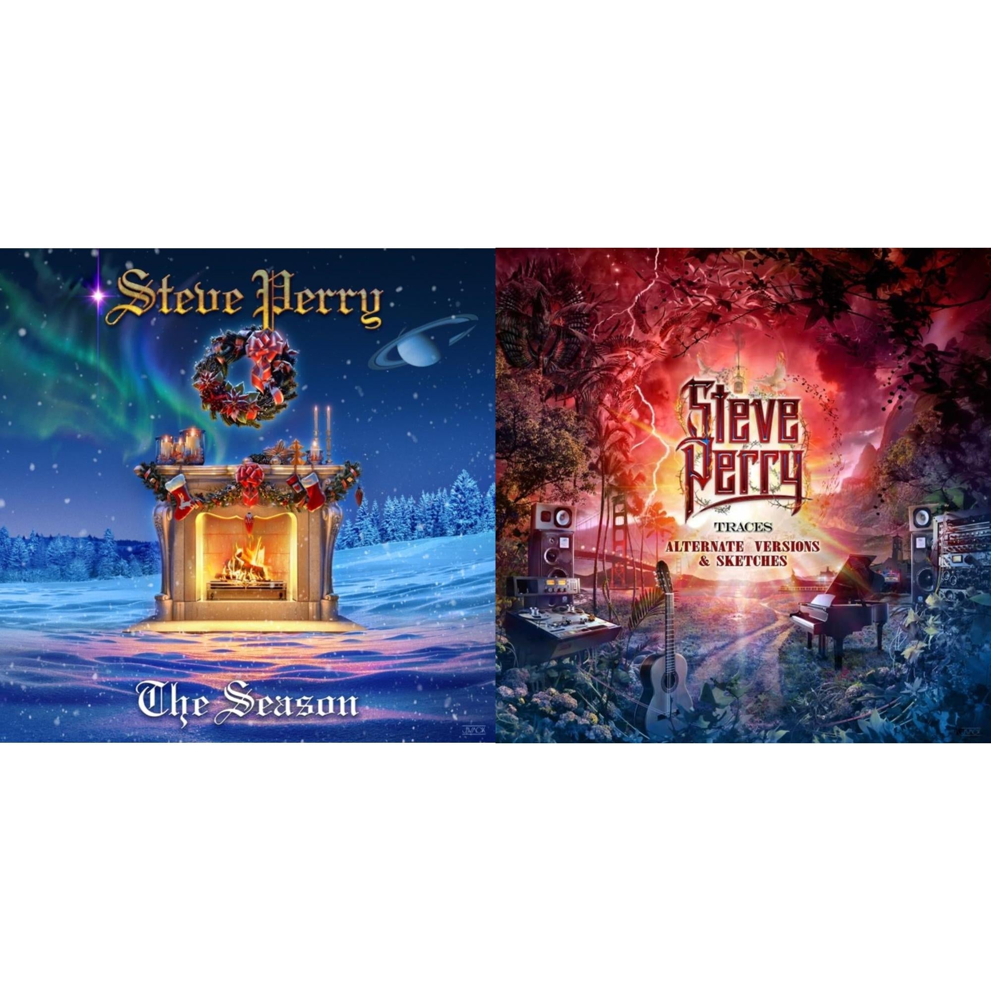 Steve Perry - Season & Traces - Alternate Versions & Sketches - LP Vinyl Bundle