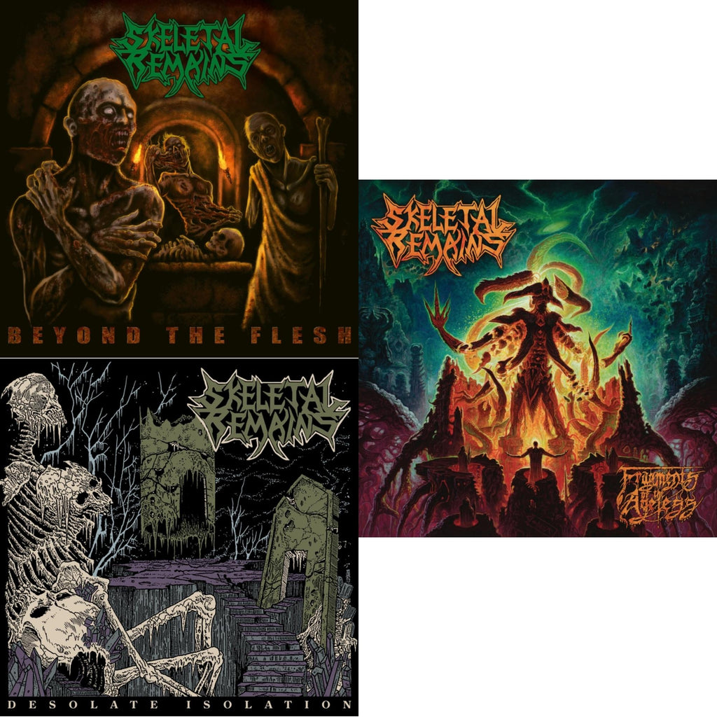 Beyond The Flesh (180G/Reissue) & Desolate Isolation (LP/CD/180G/10Th Anniversary Edition) & Fragments Of The Ageless