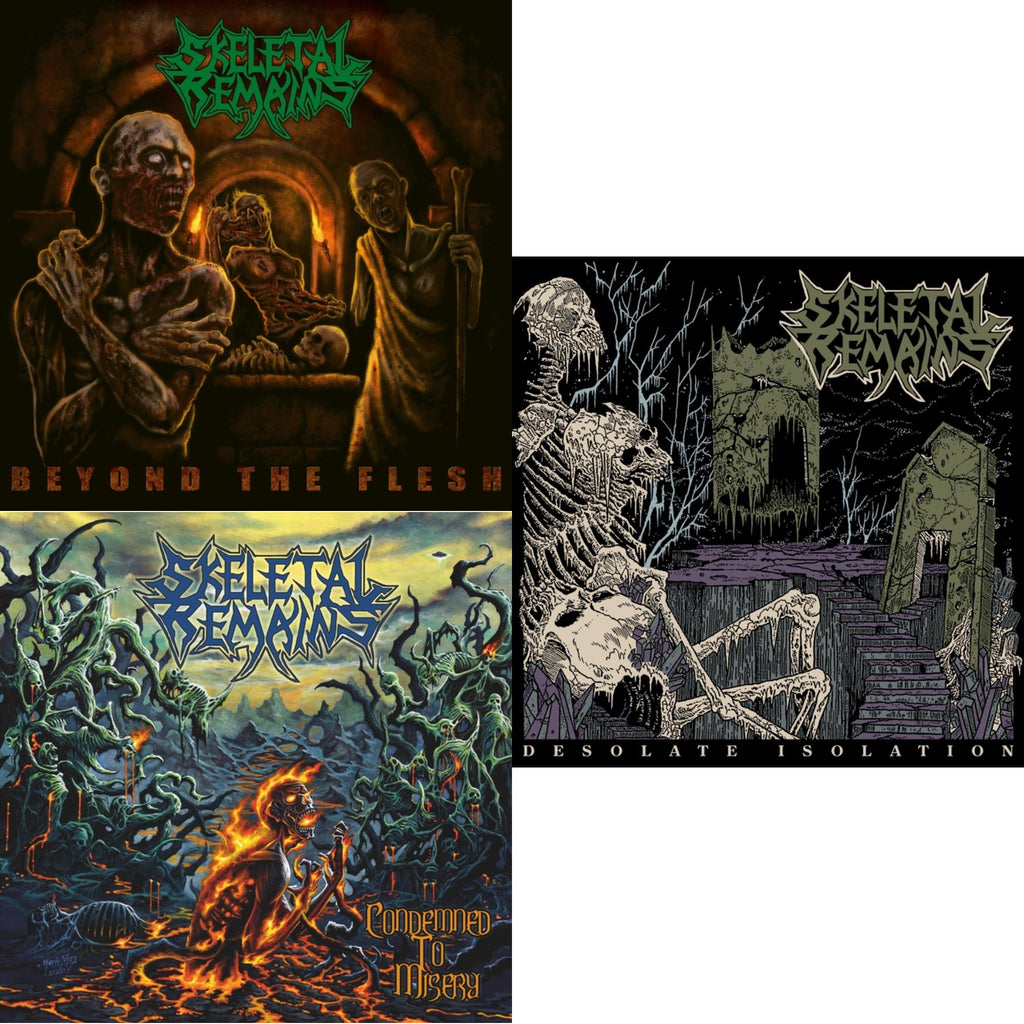 Beyond The Flesh (180G/Reissue) & Condemned To Misery (180G/Reissue) & Desolate Isolation (LP/CD/180G/10Th Anniversary Edition)