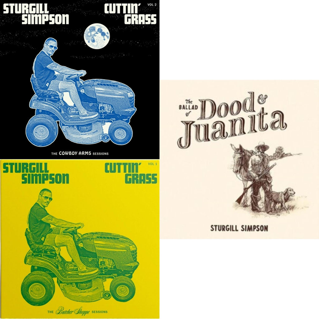Cuttin' Grass - Vol. 2 (Cowboy Arms Sessions) & Cuttin' Grass (2LP) & Ballad Of Dood & Juanita (Natural Colored LP Vinyl/Insert) (I)