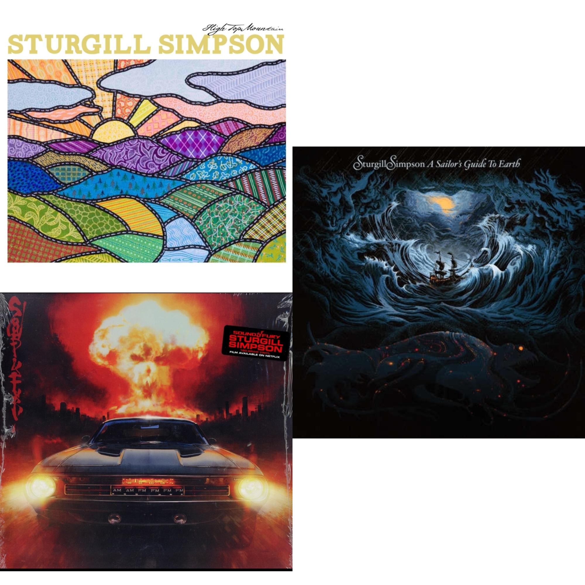 Sturgill Simpson - High Top Mountain & Sound & Fury & Sailor's Guide To Earth (180G/LP/CD)