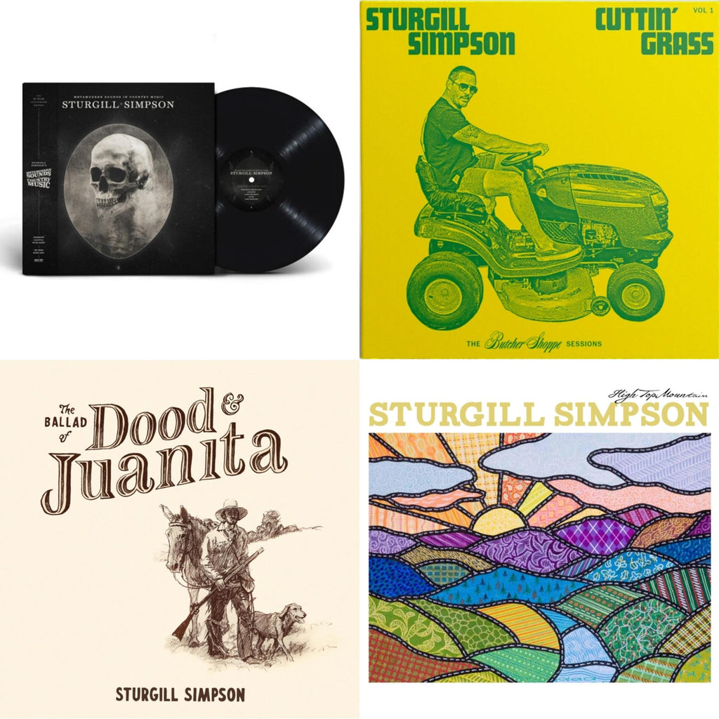Sturgill Simpson - Metamodern Sounds In Country Music 10 Year Anniversary Edition (180G) & Cuttin' Grass (2LP) & Ballad Of Dood & Juanita & High Top Mountain