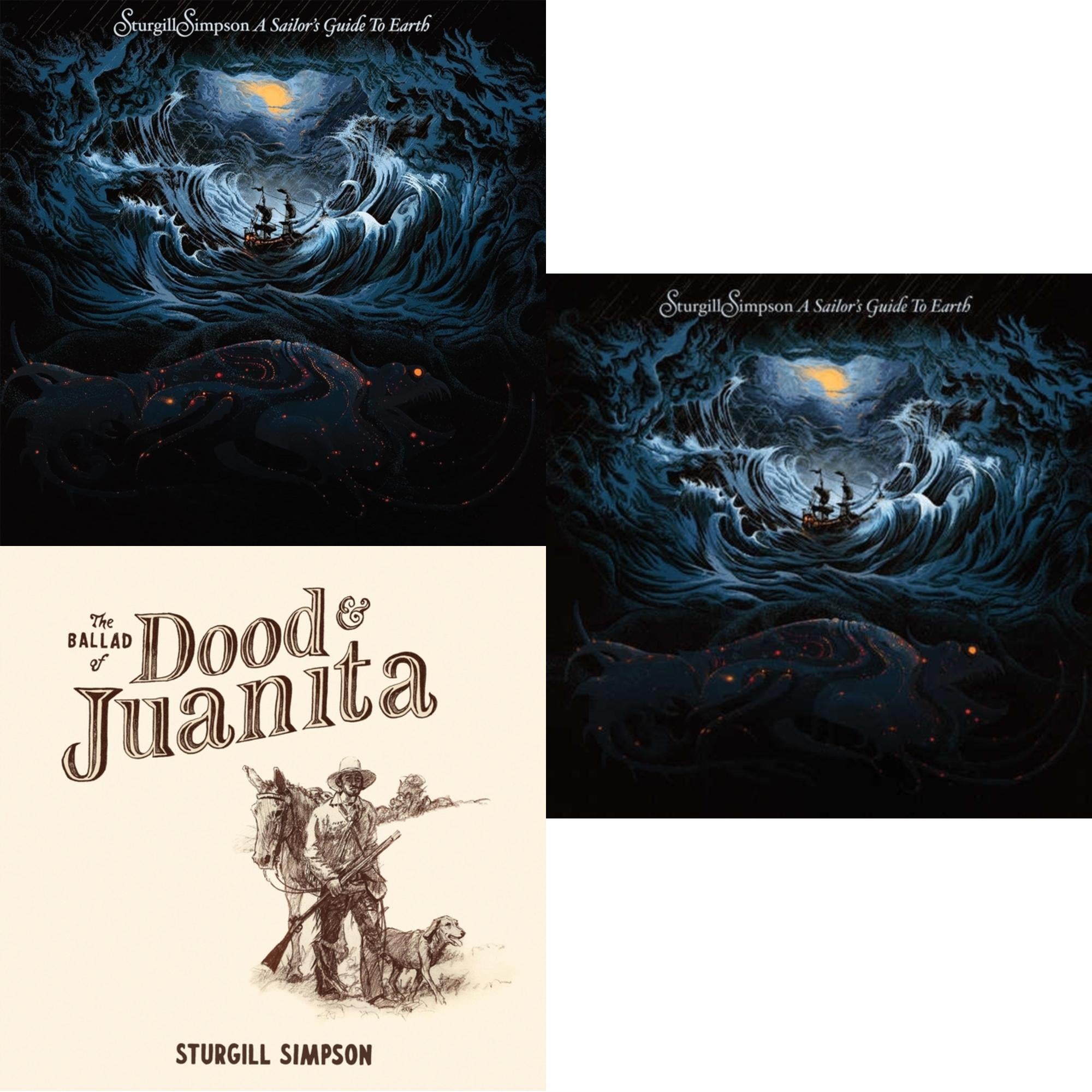 Sturgill Simpson - Sailor's Guide To Earth (Clear LP Vinyl) & Ballad Of Dood & Juanita & Sailor's Guide To Earth (180G/LP/CD)