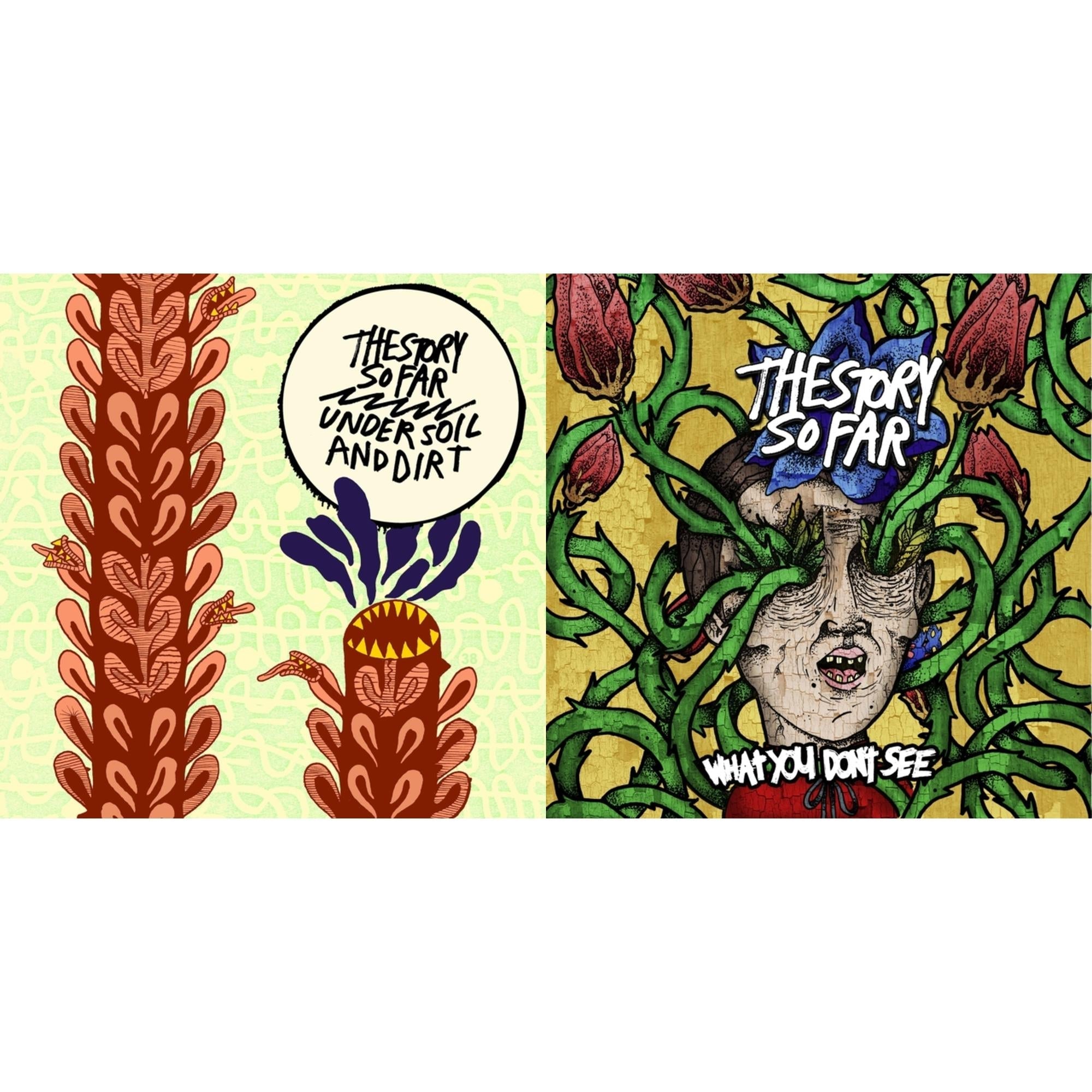 Story So Far - Under Soil & Dirt & What You Don't See - LP Vinyl Bundle