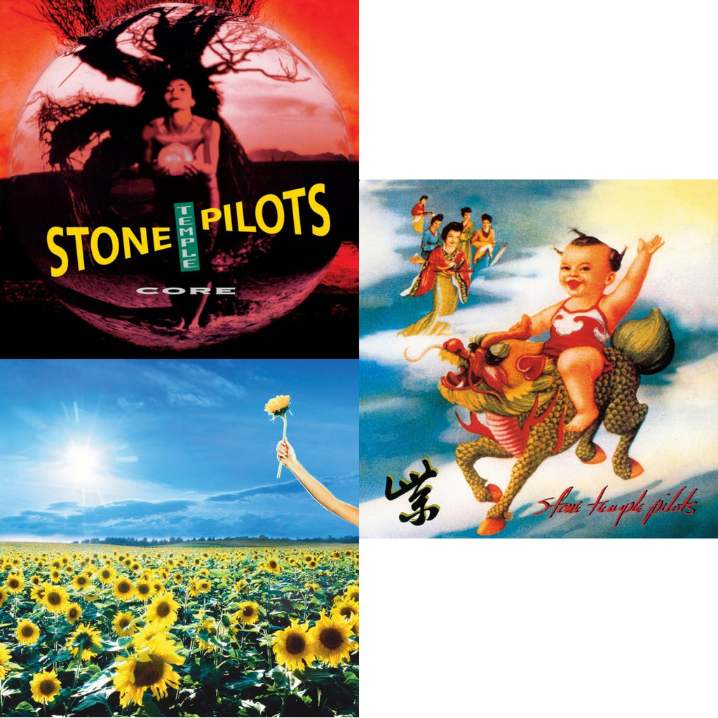 Stone Temple Pilots - Thank You (Opaque Sky Blue Vinyl/2LP) (Rocktober) & Core (2017 Remaster) & Purple (2019 Remaster)