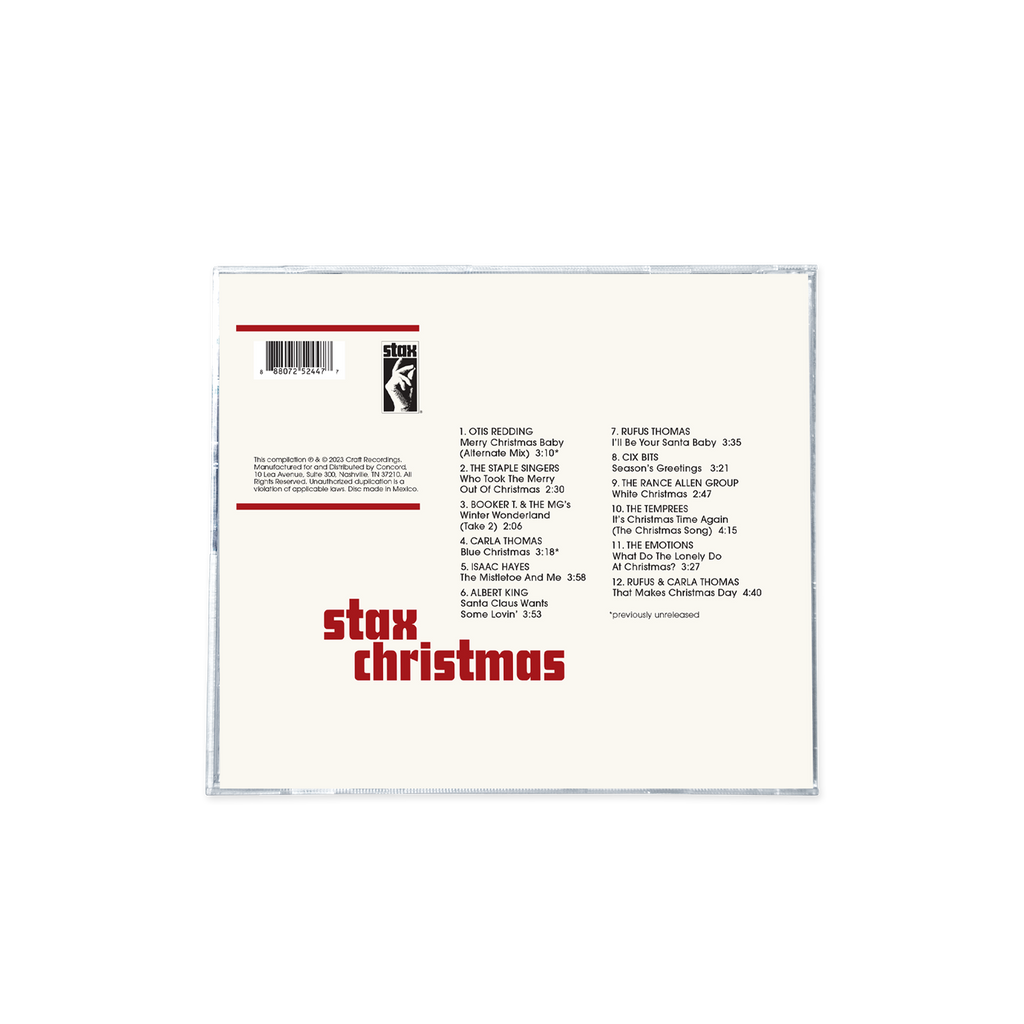 Stax Christmas Music CD