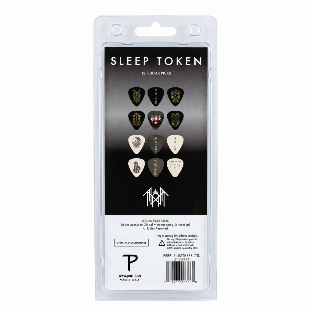 Sleep Token Guitar Picks - 12 Pack
