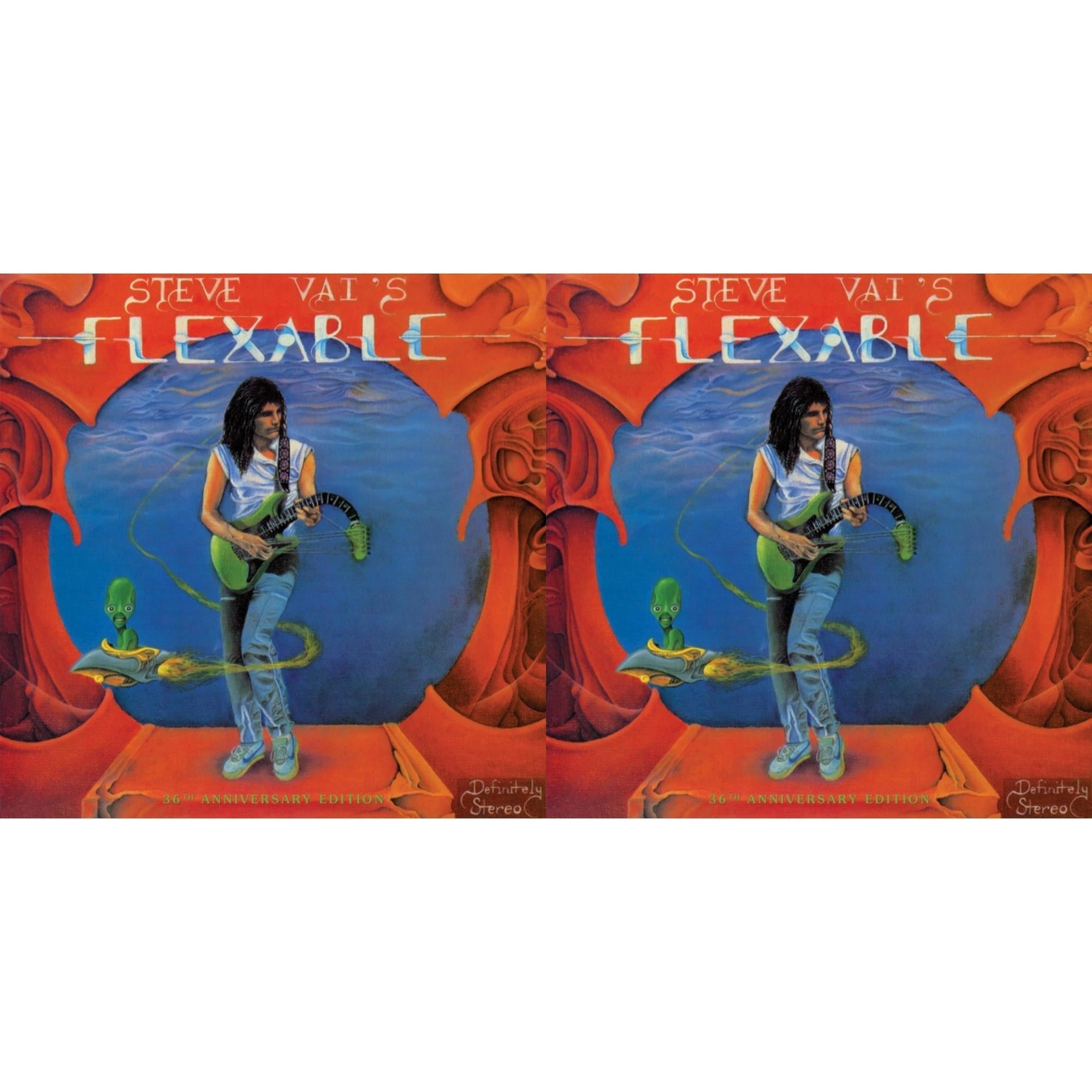 Steve Vai - Flex-Able (36Th Anniversary/180G) & Flex-Able (36Th Anniversary/Picture Disc) - LP Vinyl Bundle