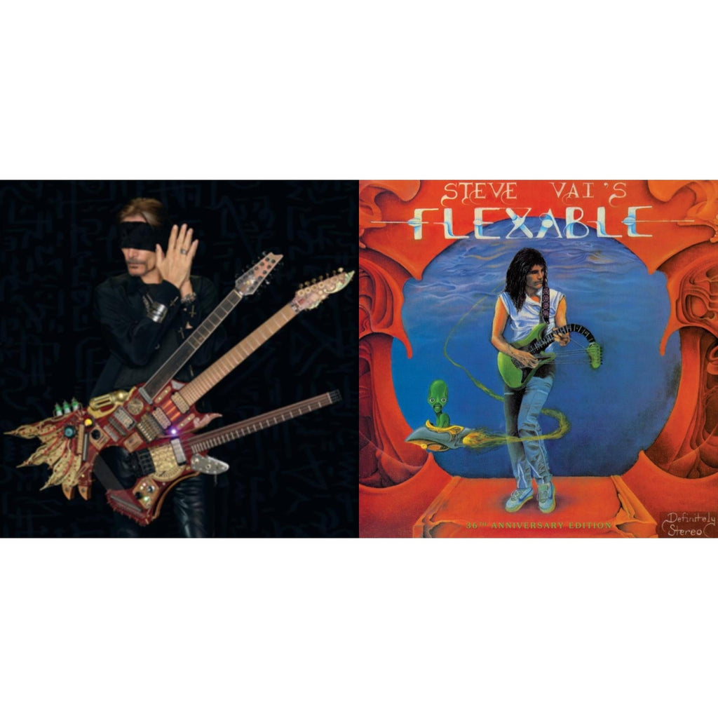 Steve Vai - Inviolate & Flex-Able (36Th Anniversary/Clear Disc LP Vinyl)
