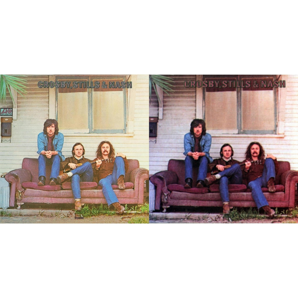 Crosby, Stills & Nash (180G) & Crosby, Stills & Nash (Clear LP Vinyl)