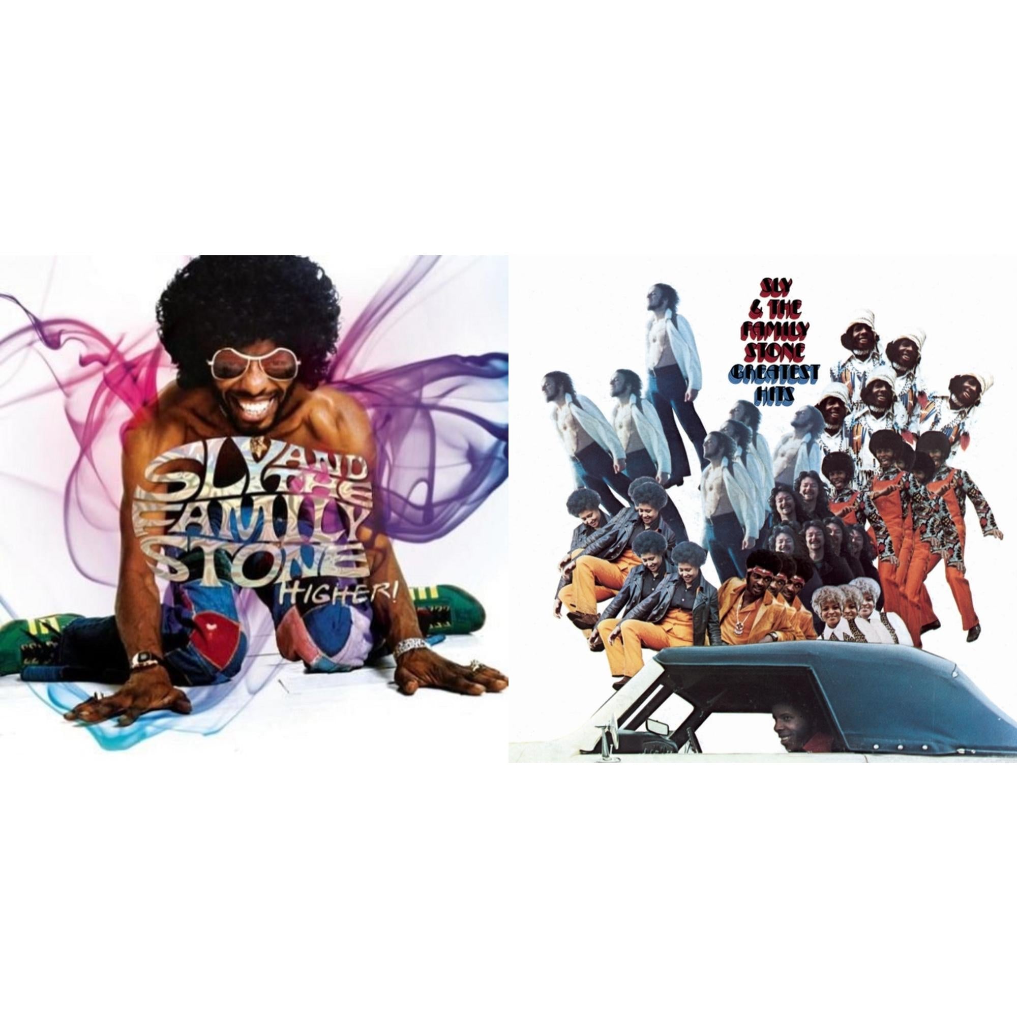 Sly & The Family Stone - Greatest Hits & Higher (Highlights) - CD Bundle