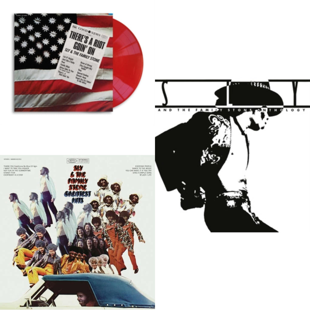 There’S A Riot Goin On (Red LP Vinyl) & Anthology (2LP/Pink Vinyl/180G) & Greatest Hits (150G/Dl Card)