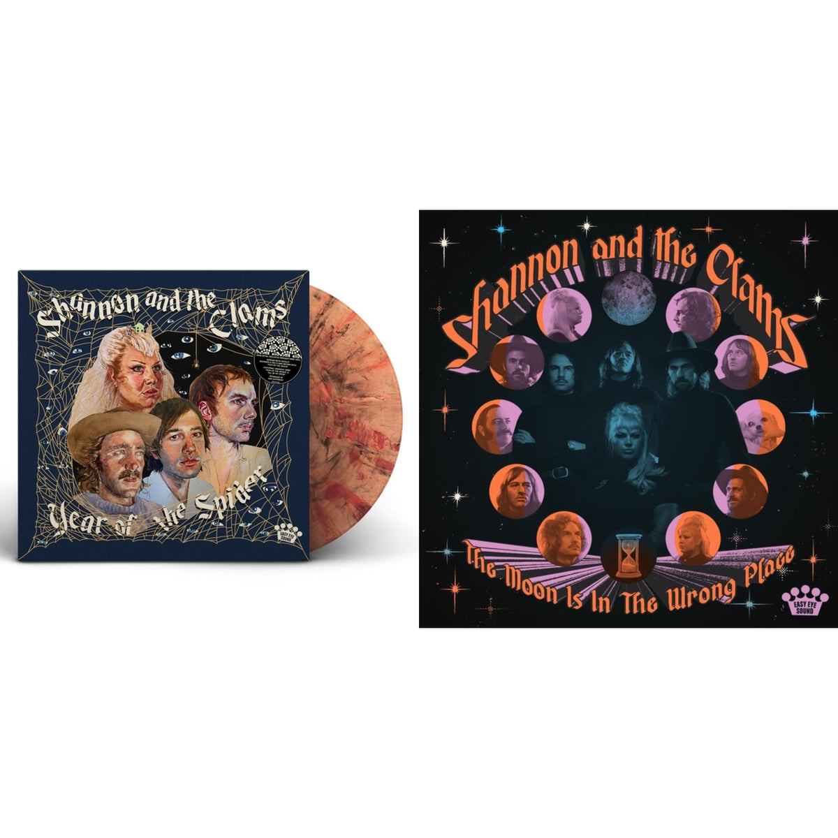 Year Of The Spider (Midnight Wine (Pink/Black Swirl) LP Vinyl) & Moon Is In The Wrong Place