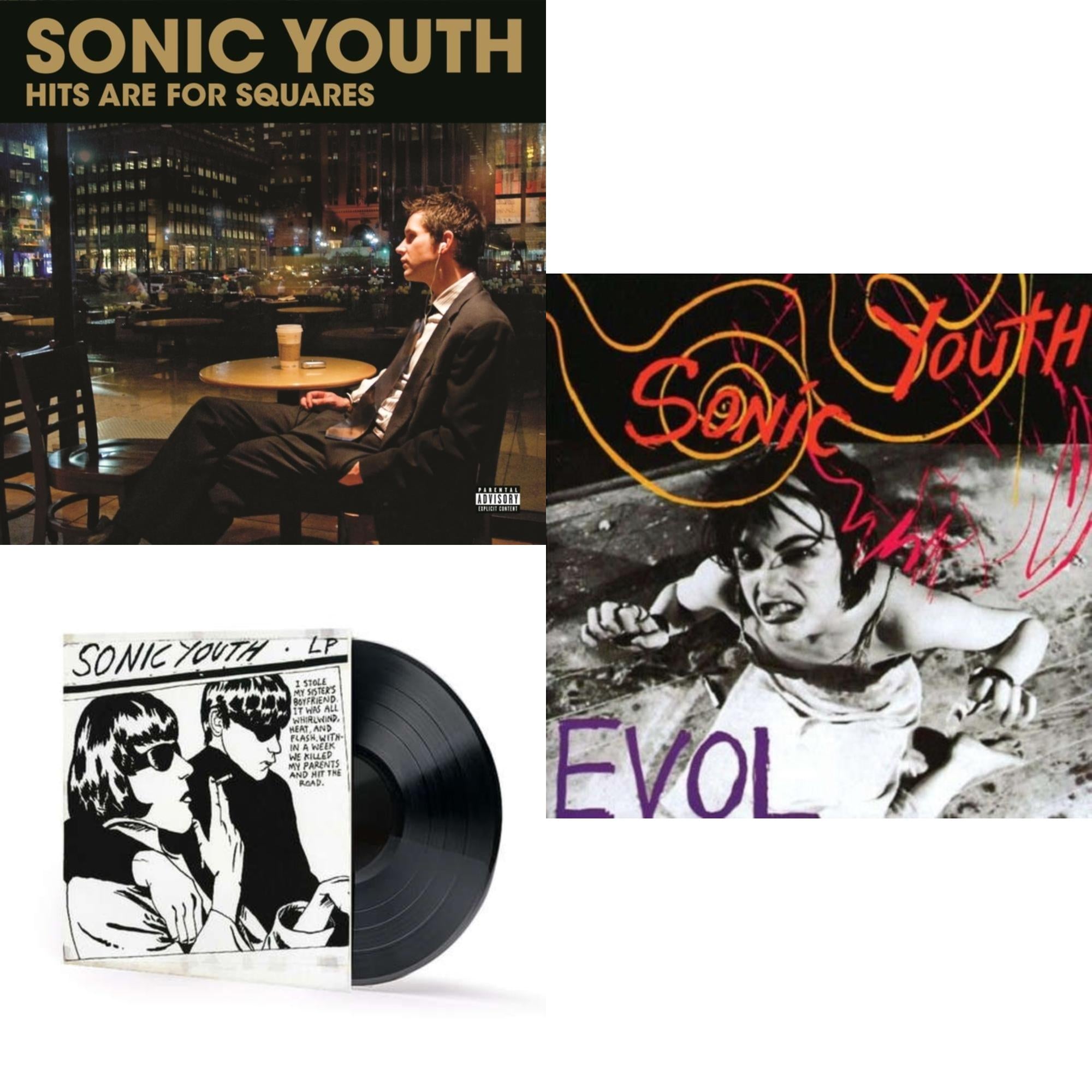 Hits Are For Squares (2LP) & Goo & Evol