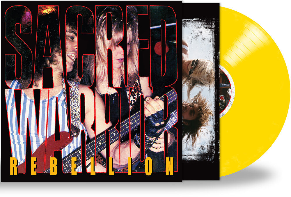 Sacred Warrior – Rebellion (Colored, Limited Edition, Remastered LP Vinyl) Vinyl Record