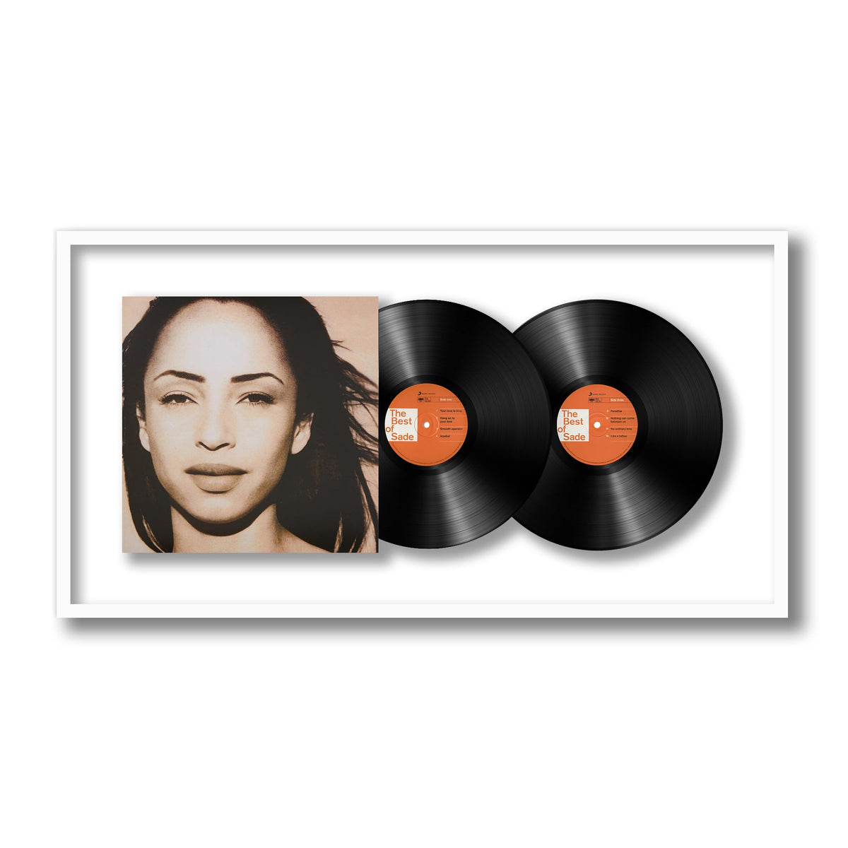 Sade - The Best of Sade - Framed Vinyl Record