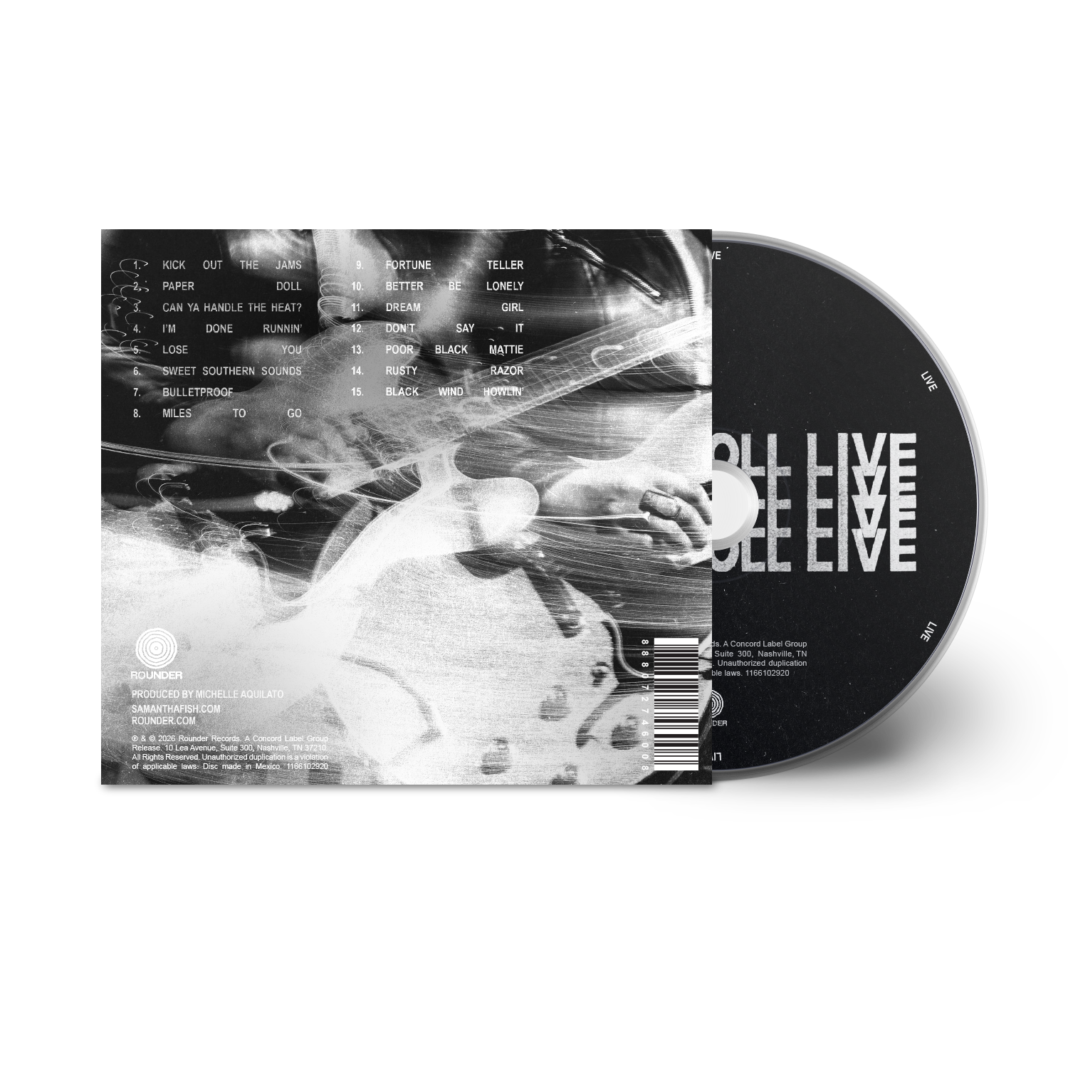 Paper Doll (Live at the Bijou) - Music CD