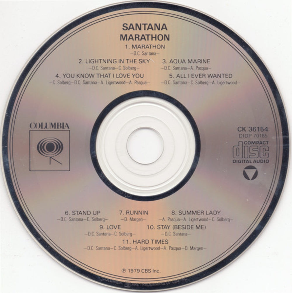 Santana – Marathon Music CD