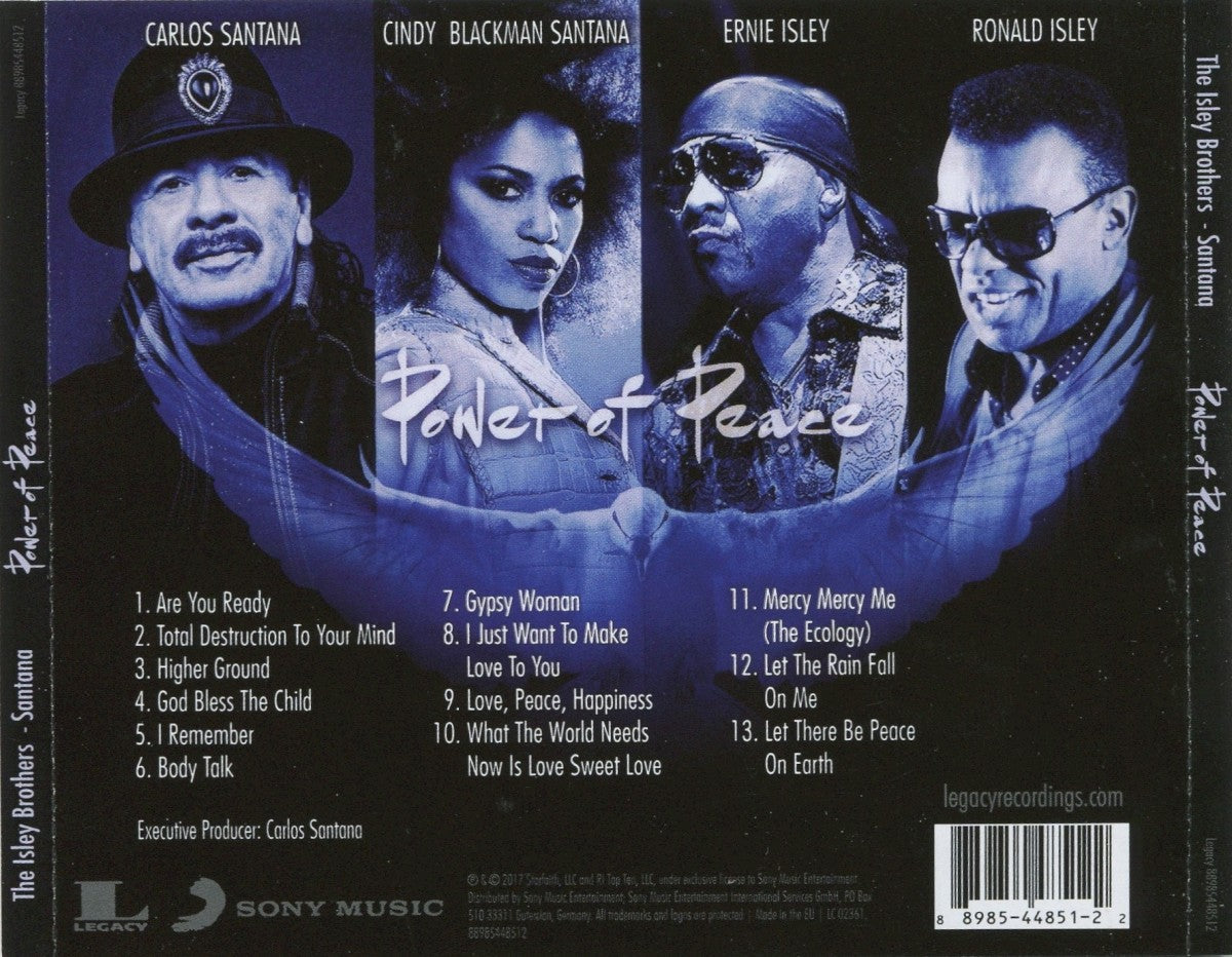 Santana – Power Of Peace Music CD