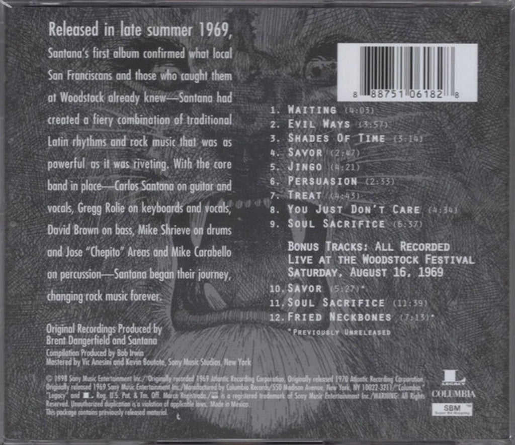 Santana – Santana (2-CD) Music CD