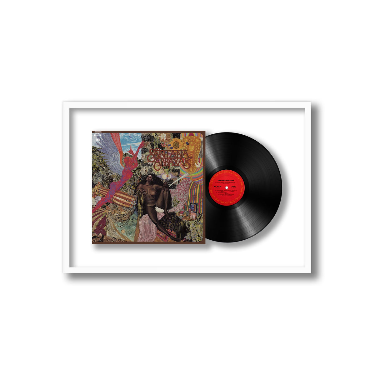 Santana - Abraxas - Framed Vinyl Record