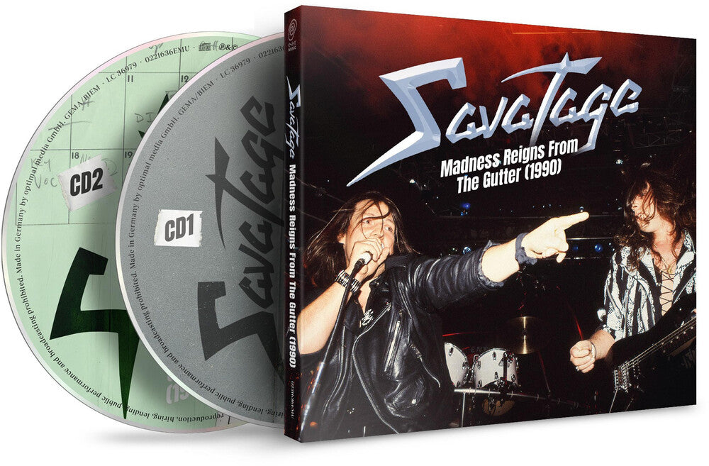 Savatage – Madness Reigns From The Gutter (1990 CD) Music CD