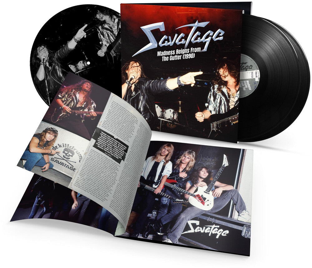 Savatage – Madness Reigns From The Gutter (1990 LP Vinyl) Vinyl Record