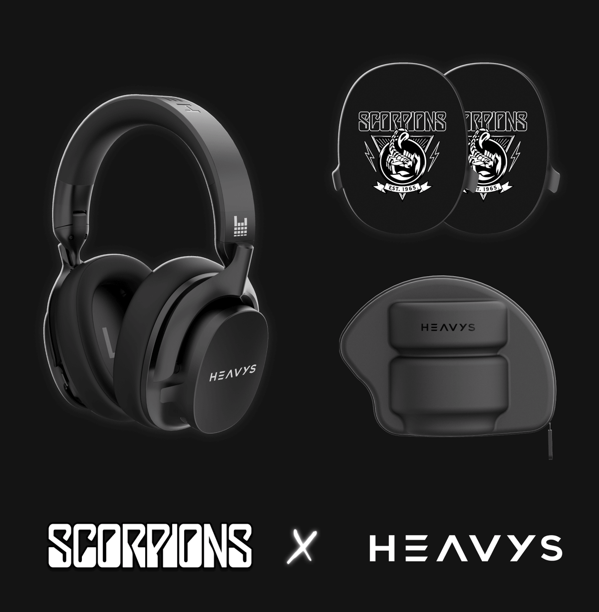 Heavys Headphones + Shells Bundle