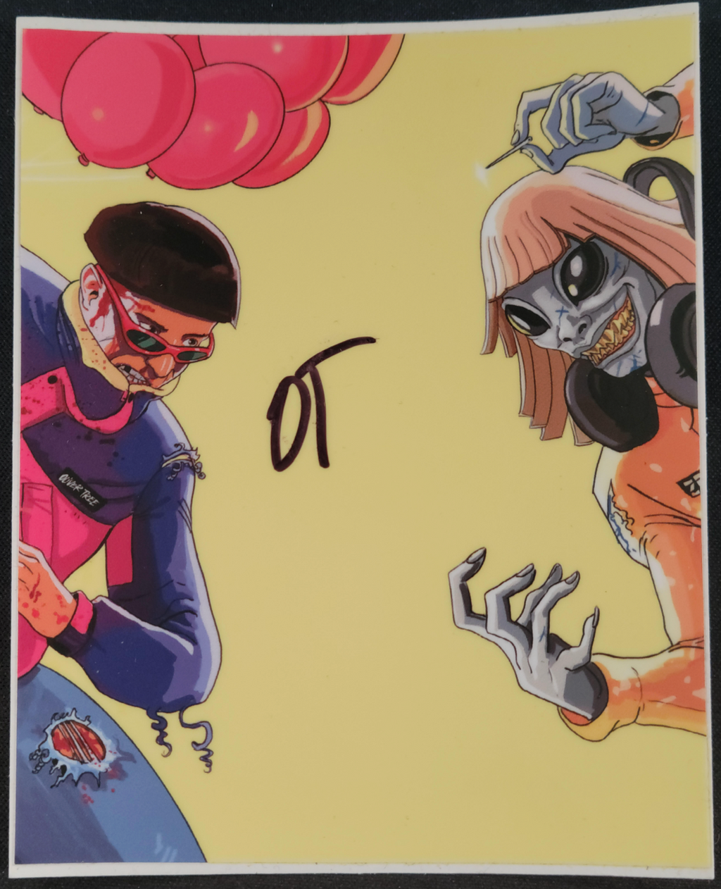 Oliver Tree vs. Little Ricky: ALIEN BOYS – Signed Deluxe Hardcover Graphic Novel