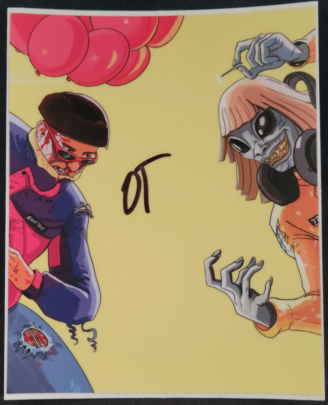 Oliver Tree vs. Little Ricky: ALIEN BOYS – Signed Deluxe Hardcover Graphic Novel