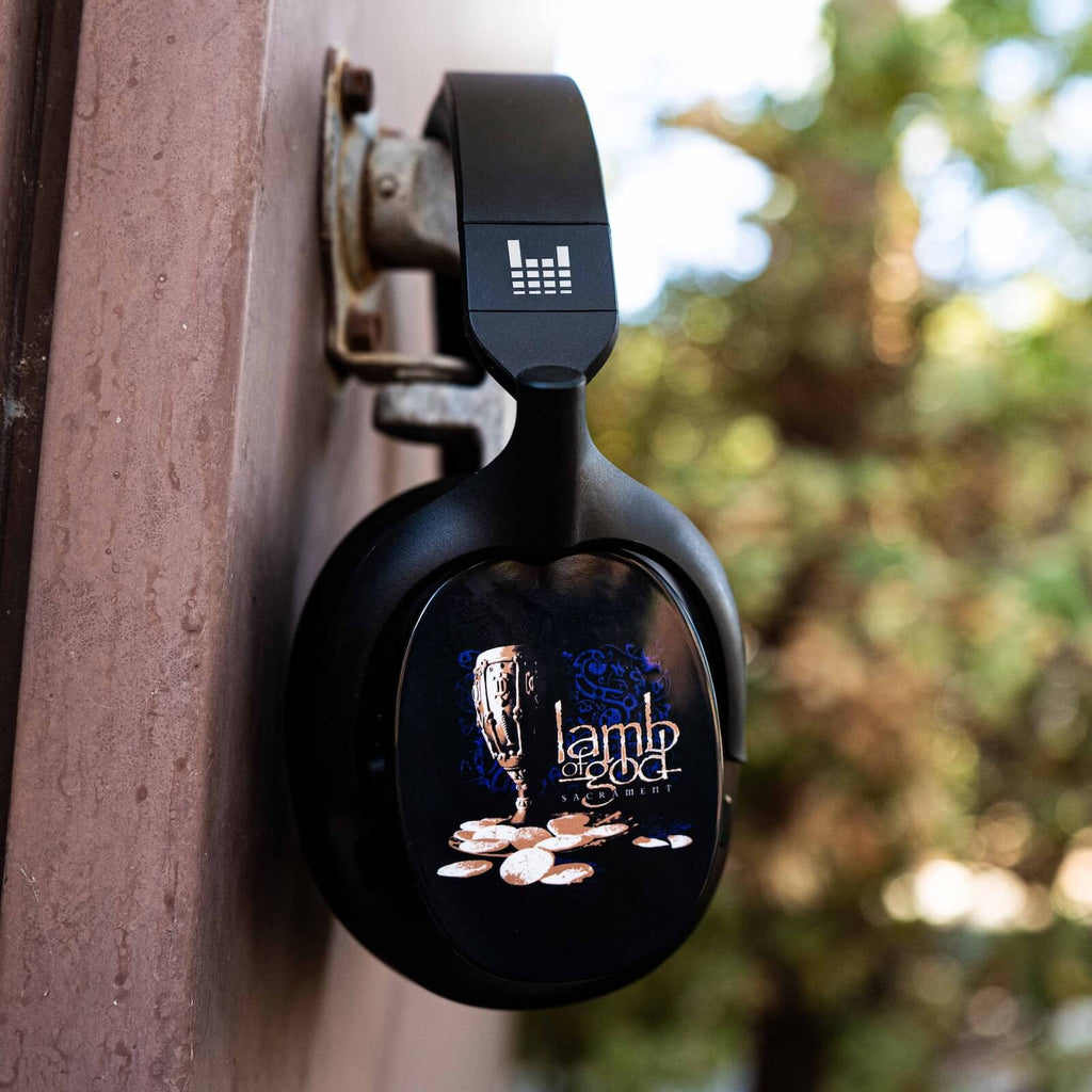 Lamb of God Sacrament Limited Edition HEAVYS Headphone Shells & Headphone Bundle