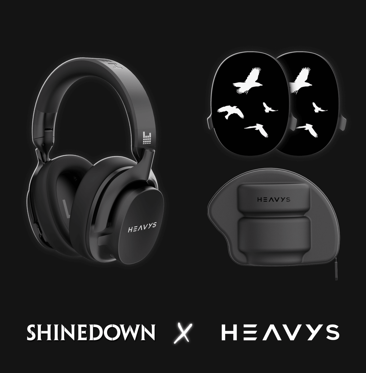 Heavys Headphones + Shells Bundle